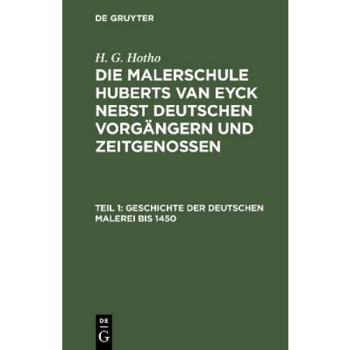 Geschichte der deutschen Malerei bis 1450