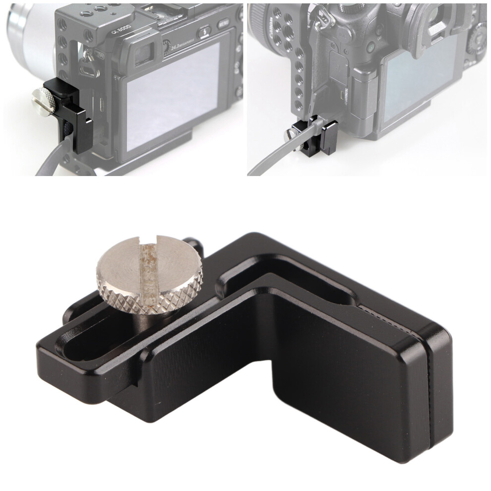 Aluminium Alloy Hdmi Camera Cage Universal Cable Clamp Fixed Photography Equipment Parts 8341323417895