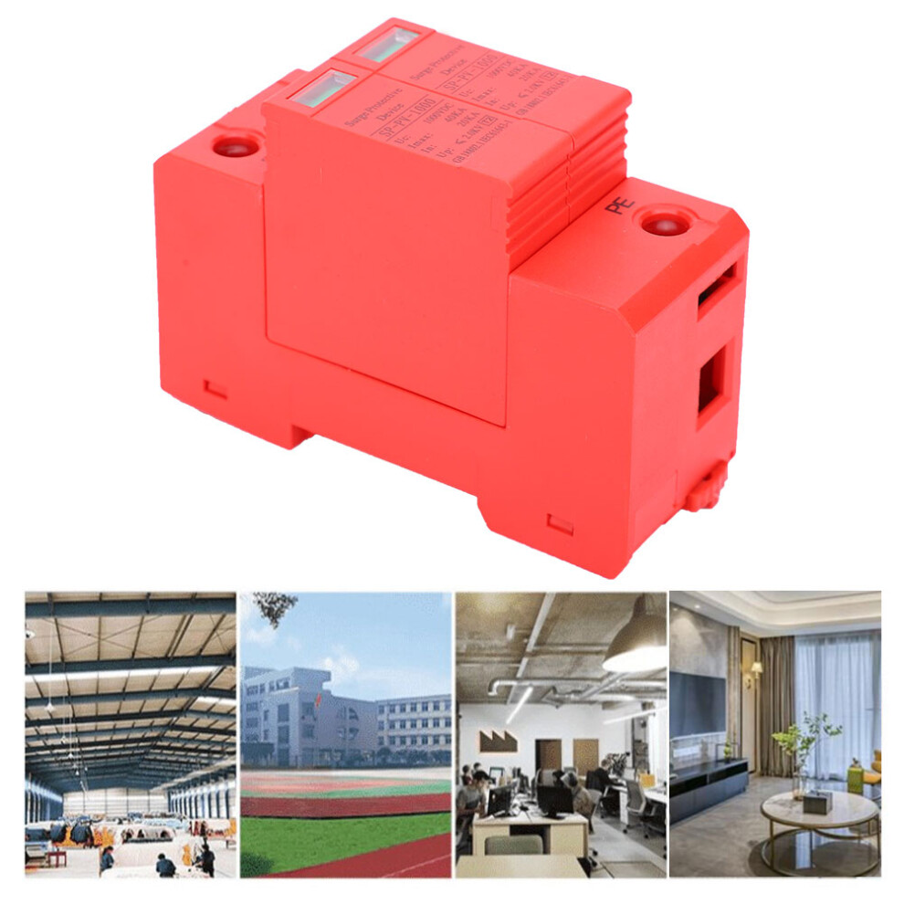 Surge Protection Device Photovoltaic Antithunder Modular Appliances Dc1000v 2P40ka 8731323418501