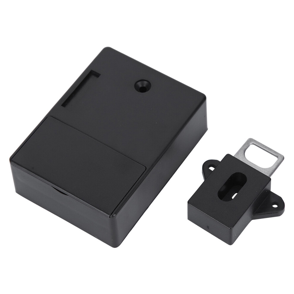 125Khz Smart Cabinet Lock Electronic Rfid Card Opening No Drill For Wardrobe Sauna Lockerblack 7891323418961