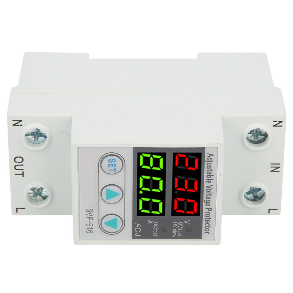 Svpâ916 230V Adjustable Automatic Over Under Voltage Reset Protection Device 9331323420260