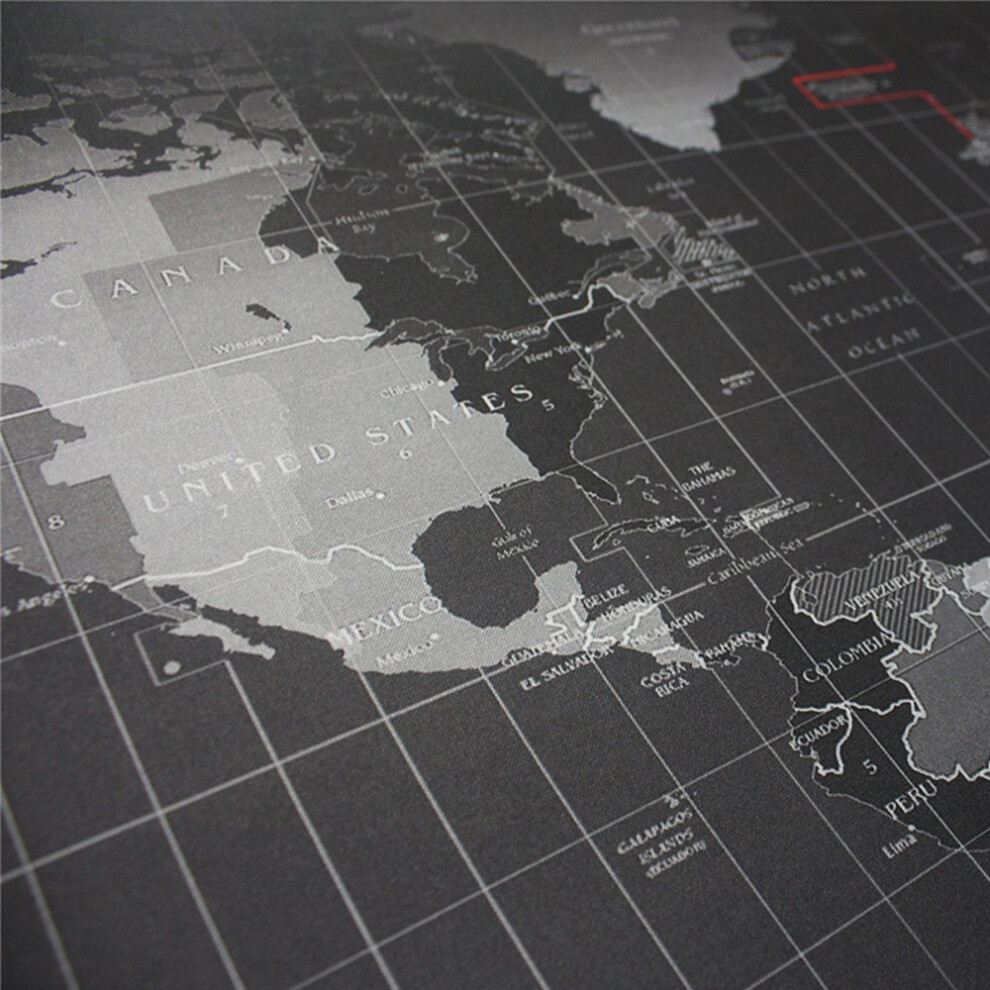 Large Mouse-Pad With World Map Oversized Extended Waterproof Non-Slip Keyboard Pad Desk Mat Office Gaming Mouse-Pad 900*400Mm 3111323421469
