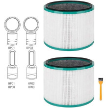 4 Pack Replacement HEPA Filter For Dyson Pure Cool Link DP01, DP02 And For Dyson Pure Hot + Cool Link