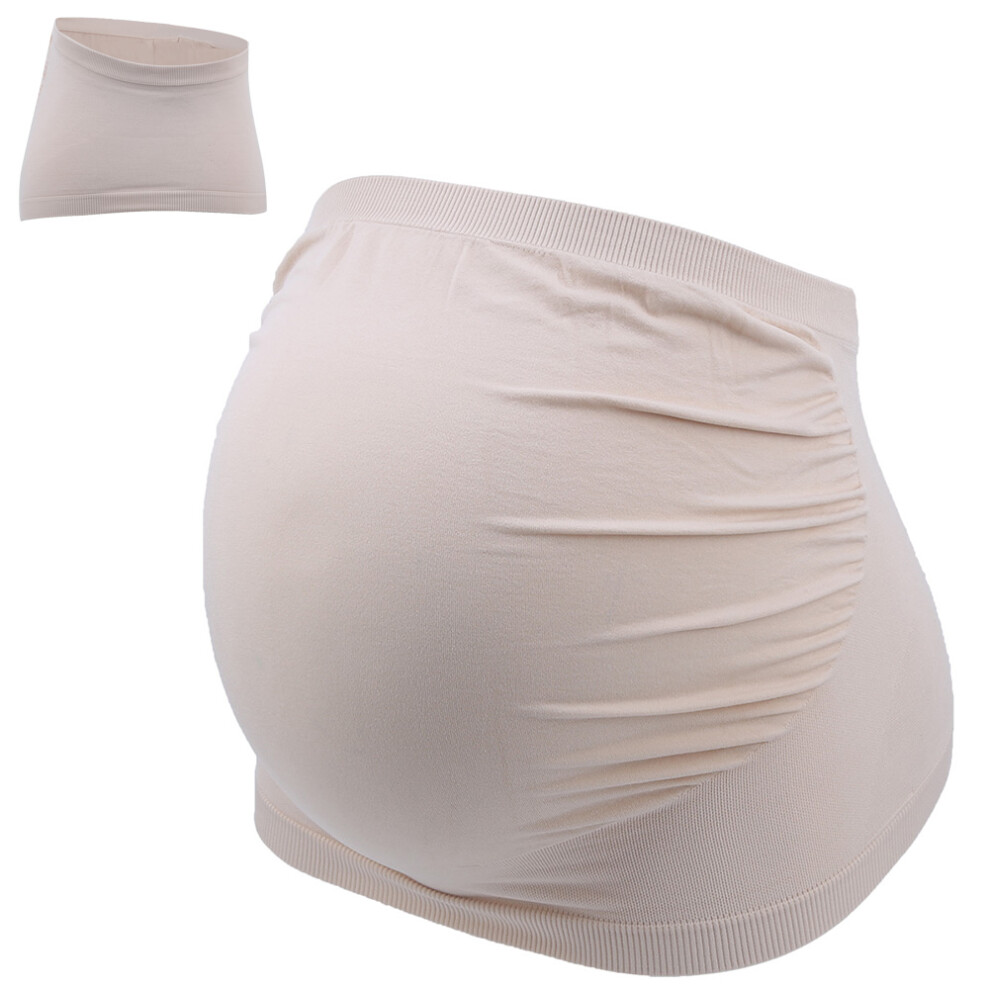 Maternity Belt Breathable Abdominal Pregnancy Support Belt Soft Maternity Belly BraceSkin Color L-image-OPC-PHW6NCF-NEW