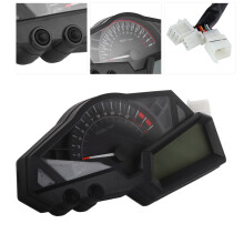 LCD Motorcycle Odometer Speed Fuel Gauge 15000RPM Fit for NINJA 300