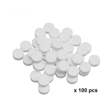 100Pcs Coffee Machines Cleaning Effervescent Tablets Universal Descaling Solution for All Types Coffee