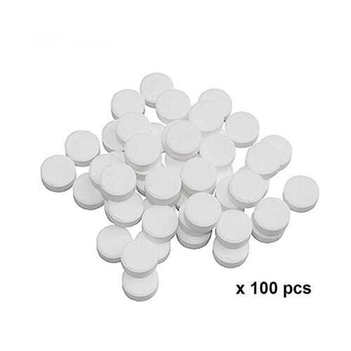 100Pcs Coffee Machines Cleaning Effervescent Tablets Universal Descaling Solution for All Types Coffee