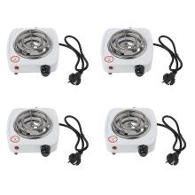 4X 220V 500W Electric Stove Hot Plate Iron Burner Home Kitchen Cooker Coffee Heater Household Cooking