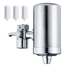 Stainless Steel Faucet Tap Water Ceramic Filter Water Filtration System Kitchen Tap Water Filter Purifier