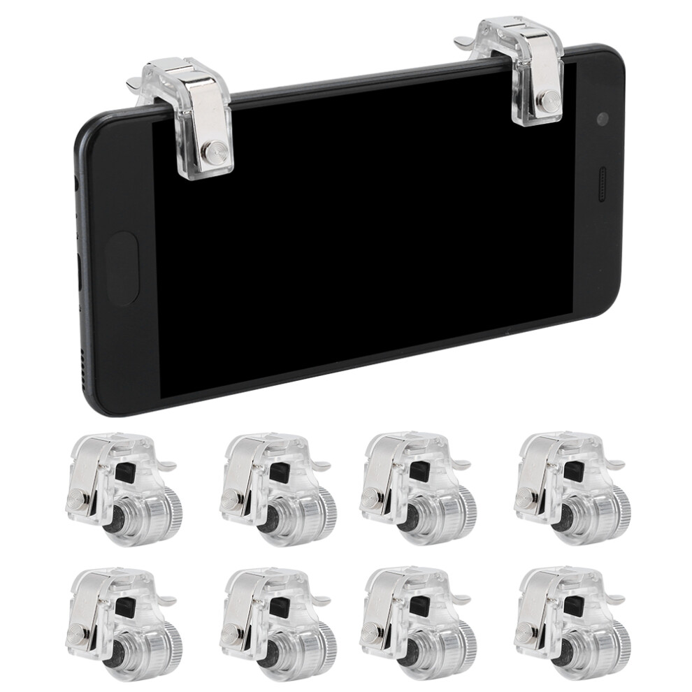 8 Pcs R11 Four Six Fingers Assistant Button Mobile Shooting Trigger Controller for PUBGSilver-image-OPC-PHW6PVP-NEW