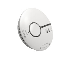Wifi Smoke Detector Smart Fire Alarm Sensor Wireless Security System Smart Life Tuya APP Control Smart Home For Home Kitchen/Store/Hotel/Fa