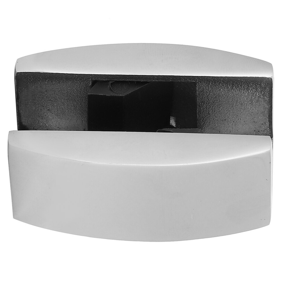 Stainless Steel Door Floor Roller Guide U‑Shaped Swing Stopper Bath Room Accessory For Glass Sliding Doors(Glossy ) 9411323426674
