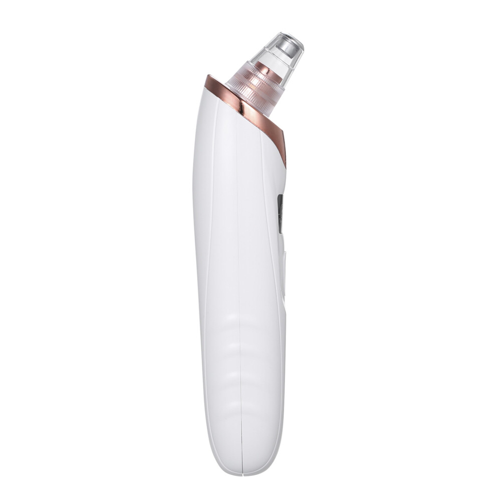 5-in-1 Portable Electric Blackhead Suction Device Blackhead Remover with 5 Probes Household Face Pore Cleaner Cosmetic Instrument with LCD