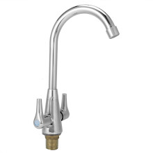 G1/2 Thread Copper Faucet Hot Cold Water Outlet 360 Degree Rotation for Kitchen Vegetables Basin