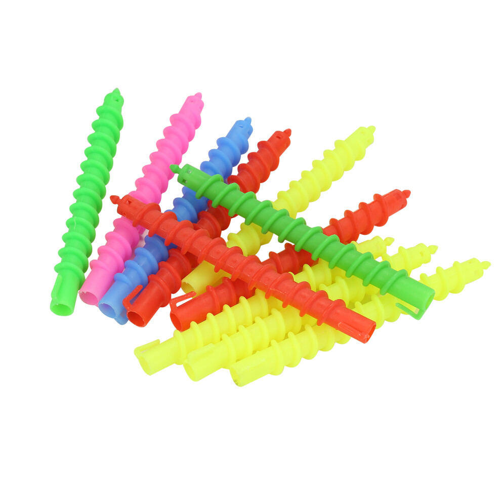 26Pcs Spiral Hair Perm Rod Spiral Rod Barber Hairdressing Hair Roller  Curling Curler Hairdressing Maker Styling Tool for Women and Girls M