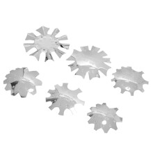 6pcs Nail Art Edge Trimmer Nail Form Cutter Clipper Styling Nail Template Tools