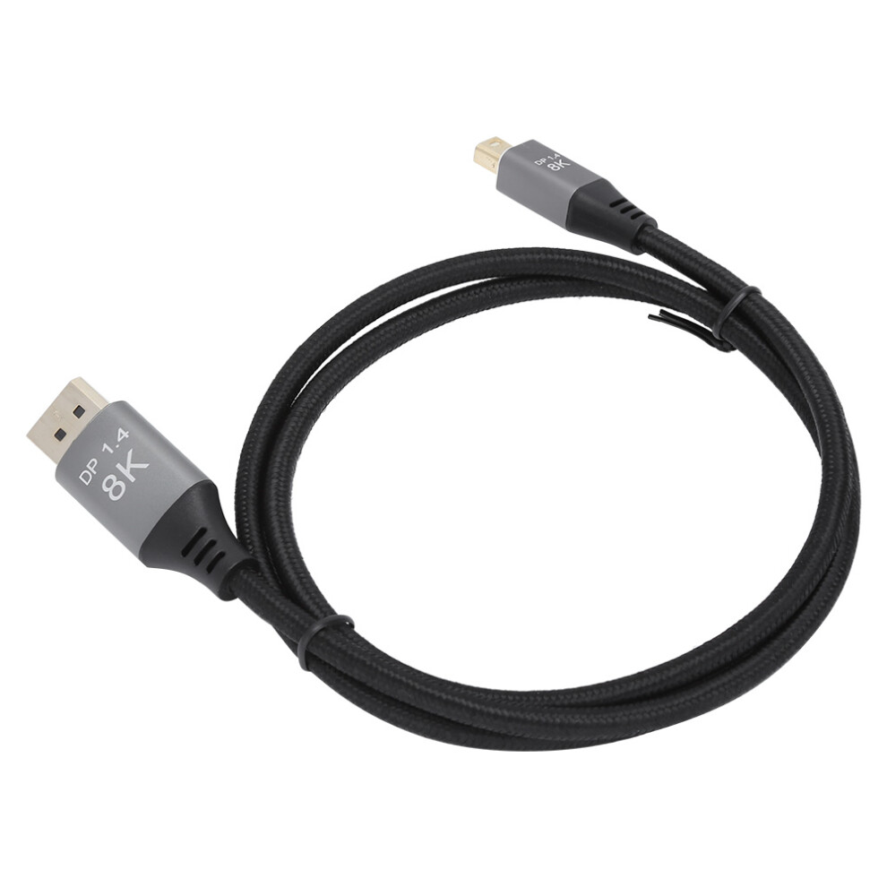B0305‑1 Mini Dp To Dp Adapter Cable 1.4 Version 8K High Definition 3.3Ft Length Mini Displayport Port 6921323428415