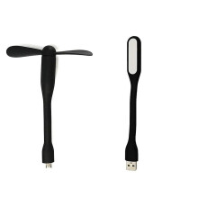 Multifunctional USB Mini Desktop Mini Fan With Universal USB Light Energy-Saving Portable LED Light-17035
