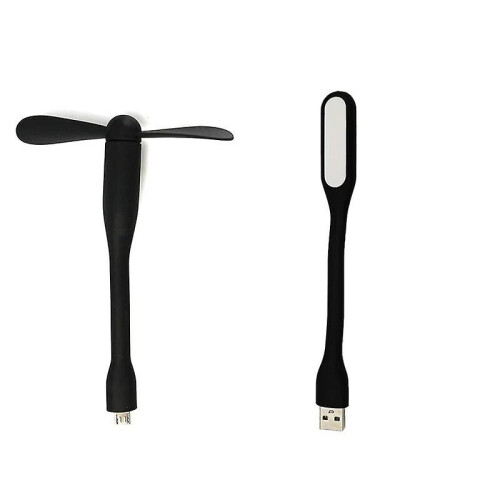 Multifunctional USB Mini Desktop Mini Fan With Universal USB Light Energy-Saving Portable LED Light-17035