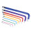 Hex Socket Wrench Set CRV Flat Head Extended Spraying Plastics Hex Key Tools Set Colourful Type E 7