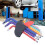 Hex Socket Wrench Set CRV Flat Head Extended Spraying Plastics Hex Key Tools Set Colourful Type E 13
