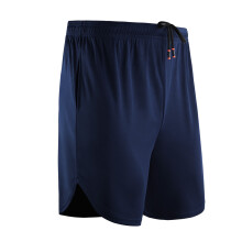 Herren 2-in-1 Trainingshorts Schnell trocknend, Mit Taschen, Größen M-3XL, Schwarz/Blau/Rot