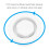 2Pcs PVC Surfboard Paddle Board Vent Hole Automatic Breathing Waterproof Accessorywhite 3