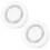 2Pcs PVC Surfboard Paddle Board Vent Hole Automatic Breathing Waterproof Accessorywhite 2