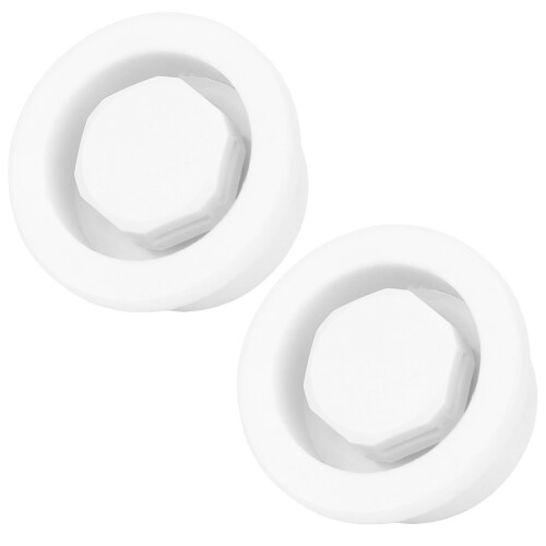 2Pcs PVC Surfboard Paddle Board Vent Hole Automatic Breathing Waterproof Accessorywhite 1