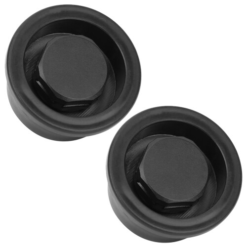 2Pcs PVC Surfboard Paddle Board Vent Hole Automatic Breathing Waterproof Accessoryblack 1