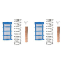 2X Solar Pool Ionizer Replacement Copper Anode And Basket Screen For Solar Pool Ionizer Purifier Purifiers-22206