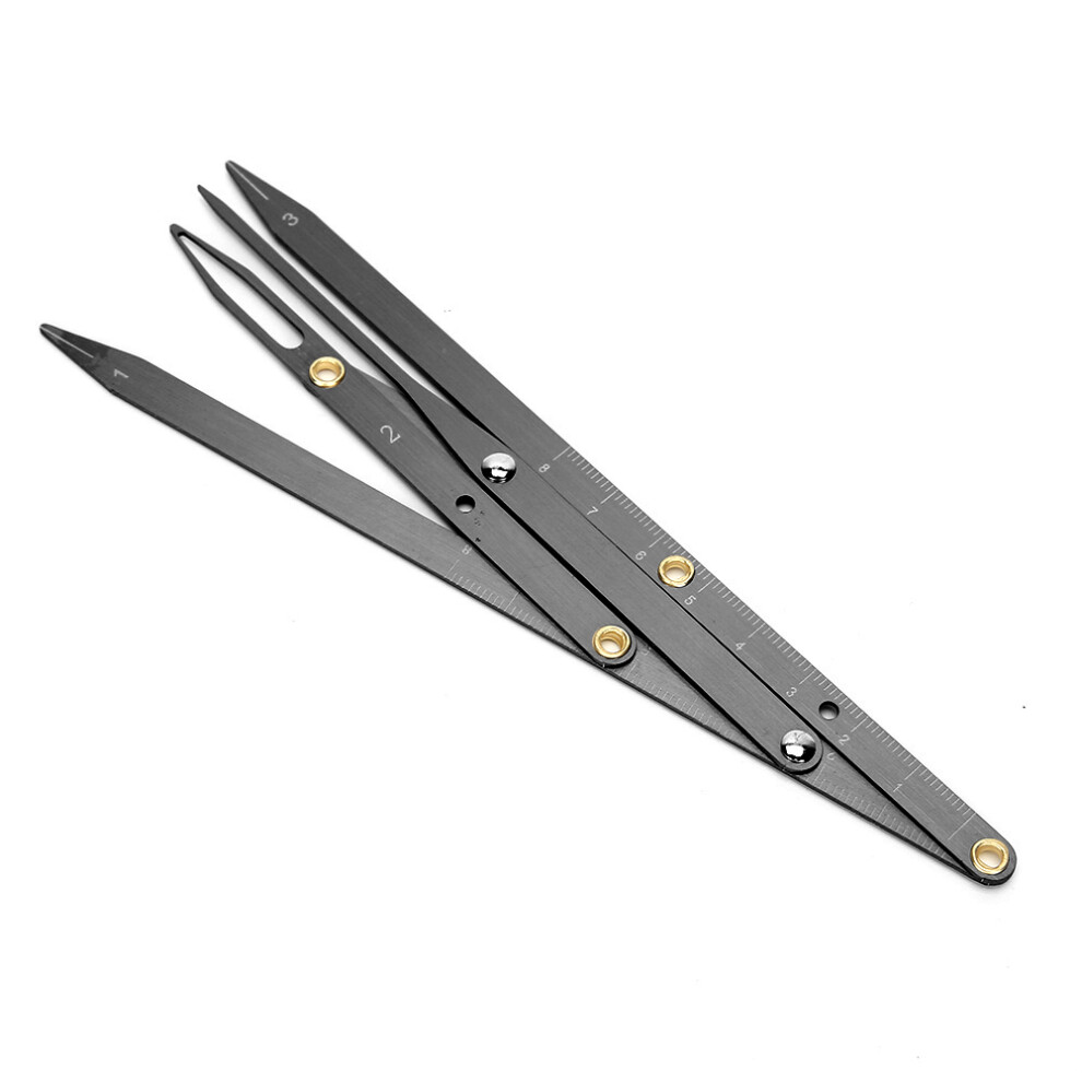 Golden Microblading Tattoo Eyebrow Ruler Ratio Makeup Symmetrical Tool Accessoryblack