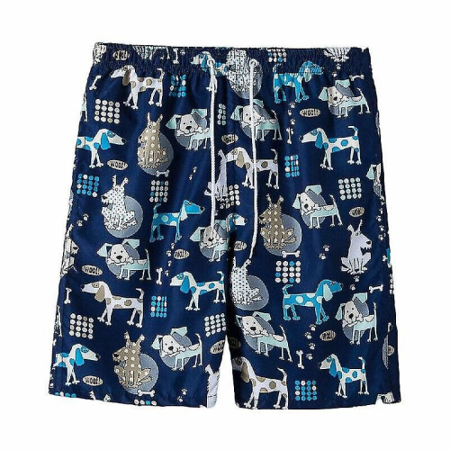 Men's Summer Cartoon Printed Beach Shorts