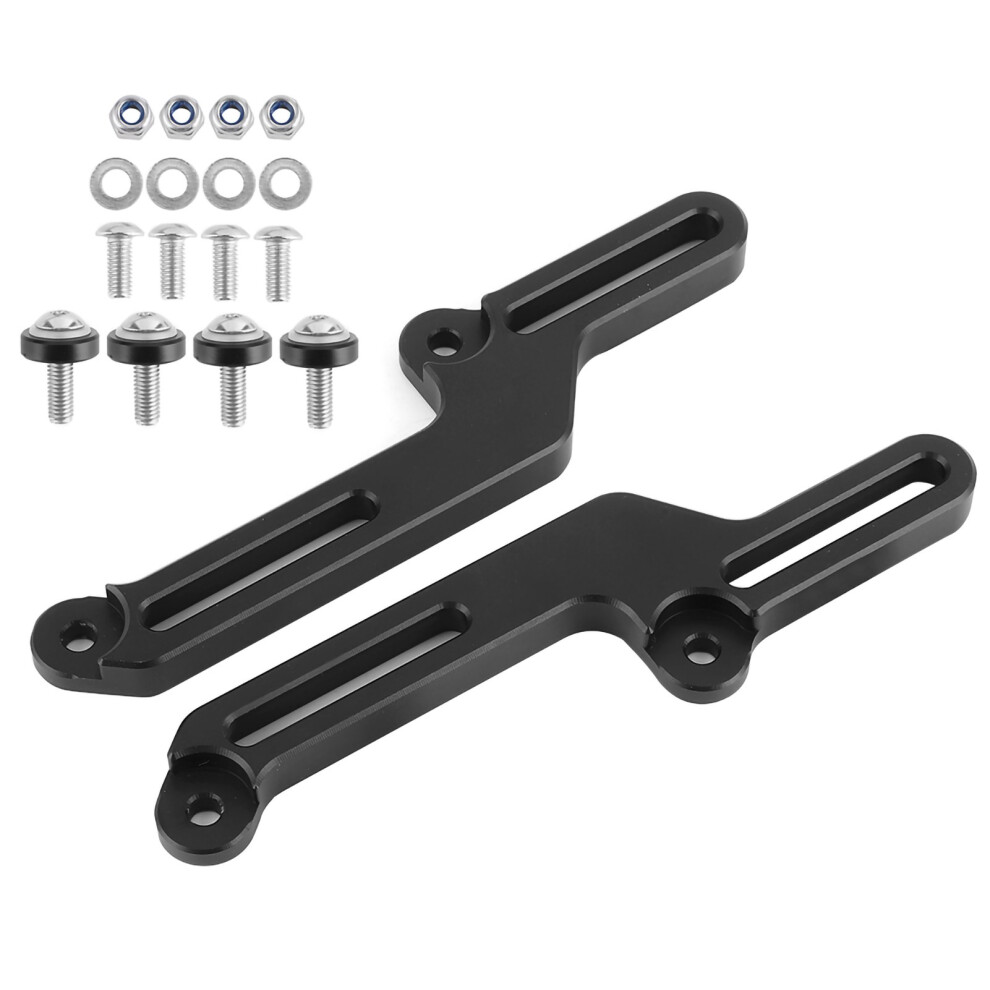 Windshield Windscreen Adjusters Kit Cnc Aluminum Alloy Fit For Honda Cb500x 2017‑2020 8441323434011