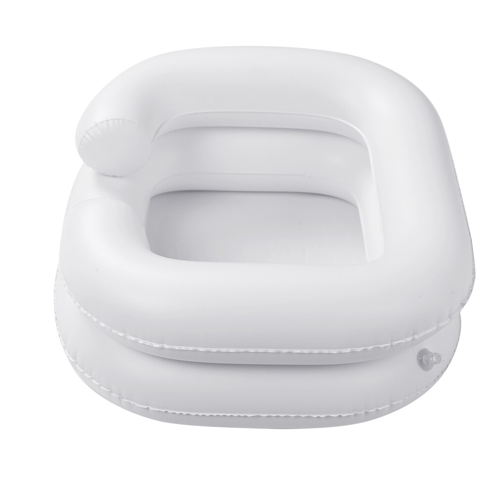 Portable Inflatable Shampoo Bowl Foldable In Bed Hair Washing Hair Cuts Hair Coloring for the Elderly Disabled Pregnancy Hair Washing Basin