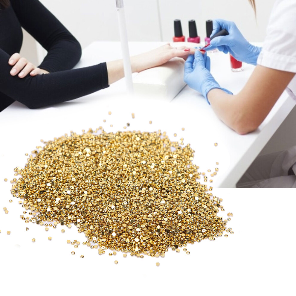 Nail Art Beads Fake Pearls Shining Nail Art Decoration for Artificial Nails 1.5mm
