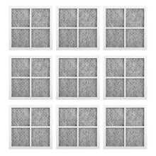 AD-9 Pcs Replacement Air Filter For LG LT120F Kenmore Elite 469918 Refrigerator Adq73214402, Adq73214404-5525