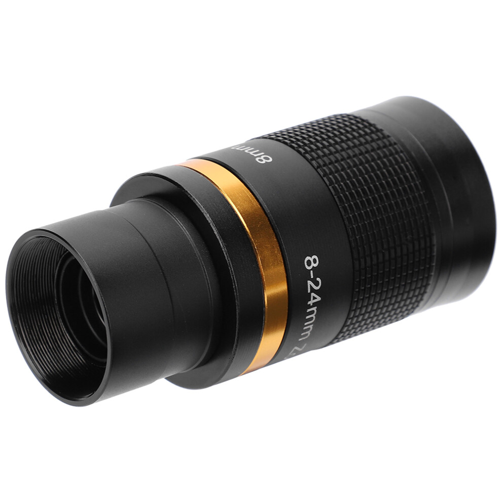 Astronomical Telescope 8Â24Mm Continuous Zoom Eyepiece Observation 1.25Inch/31.7Mm Black 7631323437599