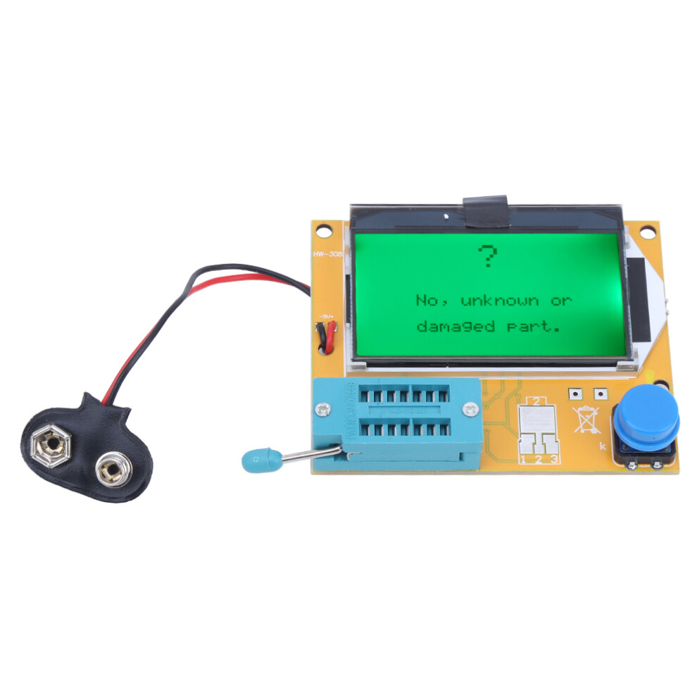 Transistor Tester Graphical Resistance Capacitance Checker Test Meters 9351323437914