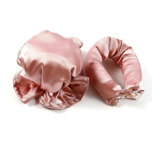 2Pcs Satin Heatless Curler For Long Hair. Hair Curls Curling Rod Curling Headband Ties Set-3565