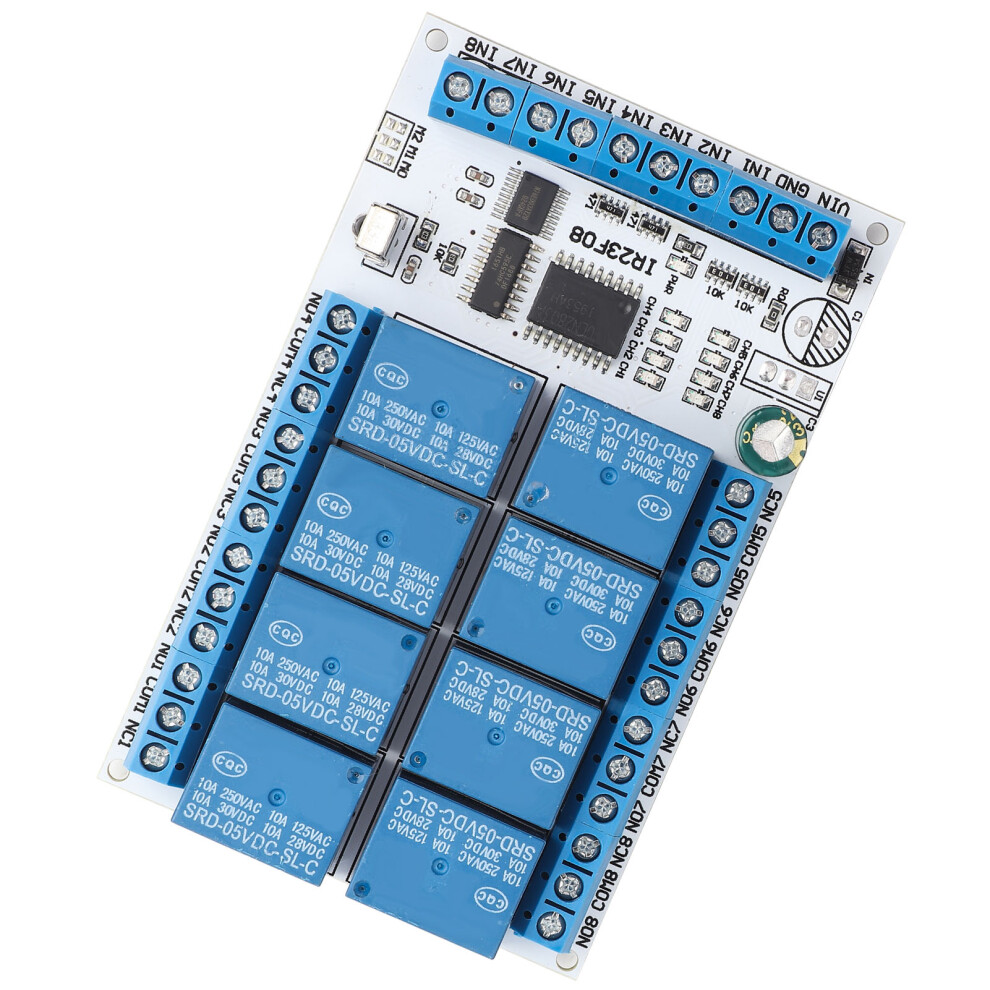 8 Channel Infrared Remote Control Switch Relay Multifunction Infrared Relay(5V ) 9471323437889