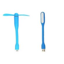 Multifunctional USB Mini Desktop Mini Fan With Universal USB Light Energy-Saving Portable LED Light-3649
