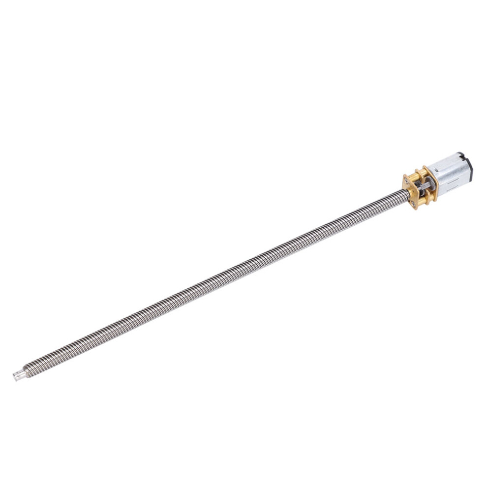 Gear Box Thread Reduction Motor W/ Long Output Shaft Continuous Current T5 X 160Mm N20dc12v 400Rpm 8441323438606