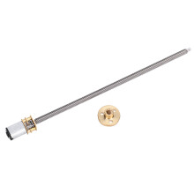 Gear Box Thread Reduction Motor W/ Long Output Shaft Continuous Current T5 x 160mm N20DC12V 60RPM