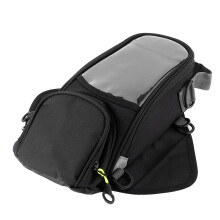 Motorcycle Oil Tank Bag Magnetic W/GPS Phone Pouch Waterproof Motorbike Luggage