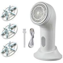 1Set Rechargeable Portable Hair Ball Trimmer Shaving Ball Machine High-Power Household Hair Removal