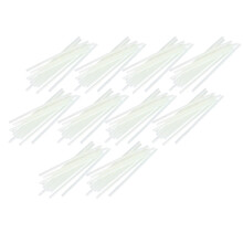 100 Stück Transparente 7x200mm Heißklebesticks für DIY-Bastelreparaturen