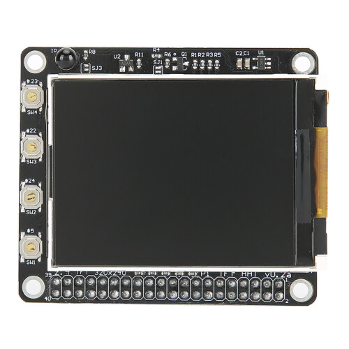 LCD Screen TFT Mini Display for Raspberry Pi 4B 3B 2b a 6 Button 2.4inch 320 x 240 1