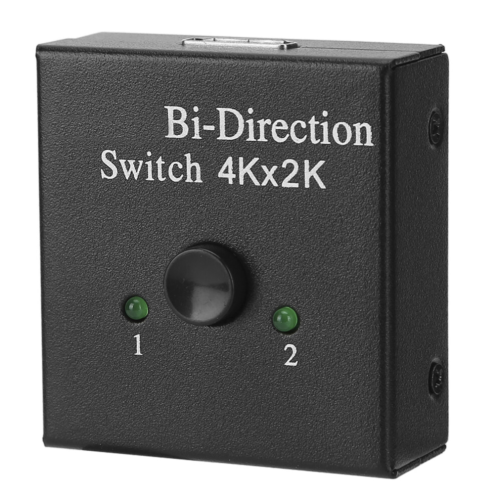 Bidirection Converter Hdmi Switcher Hdmi Splitter Video 1 Input 2 Output Adapter( ) Black 4941323448604