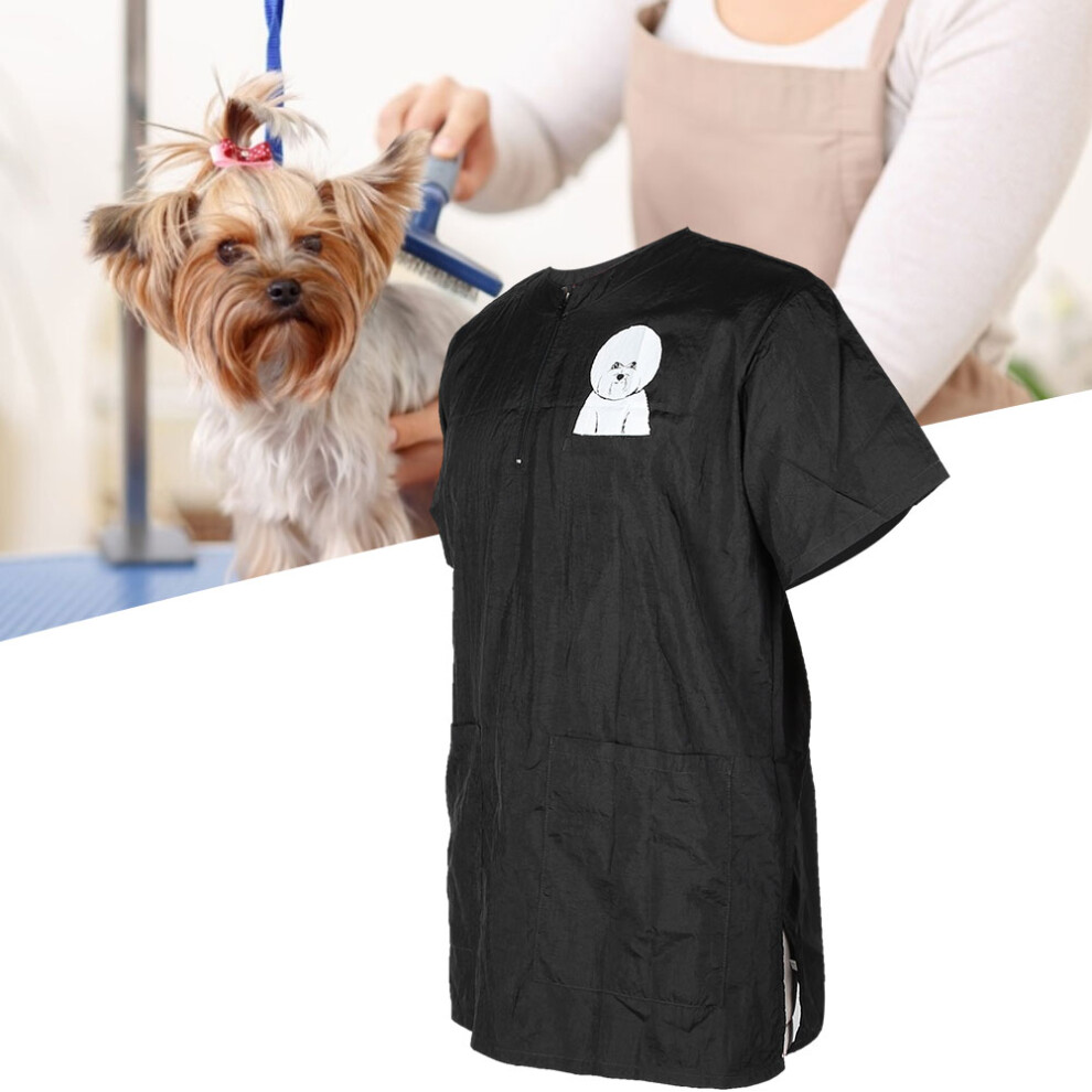 Hair Stylist Grooming Smocks Haircut Cape Barber Apron For Hair Salon Dog Groomers 6931323453188